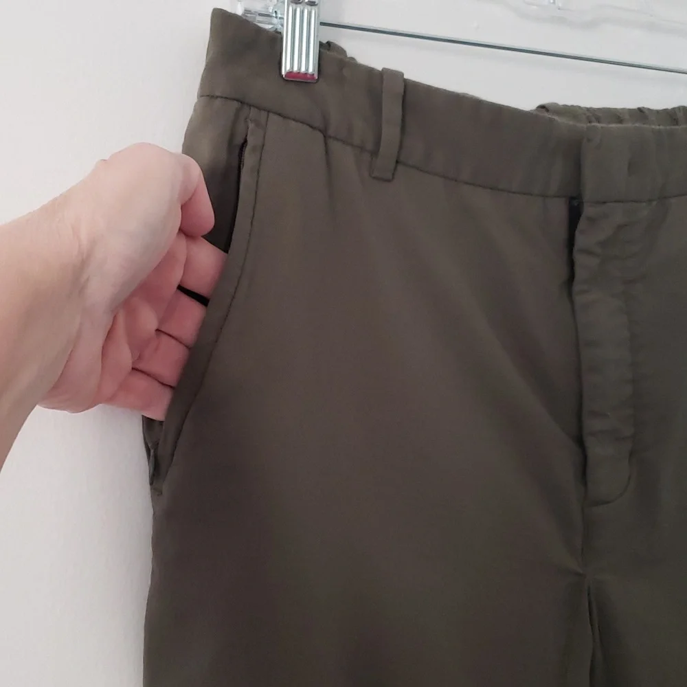 Tommy John Go Anywhere collection jogger pants‎ khaki green size 32/33